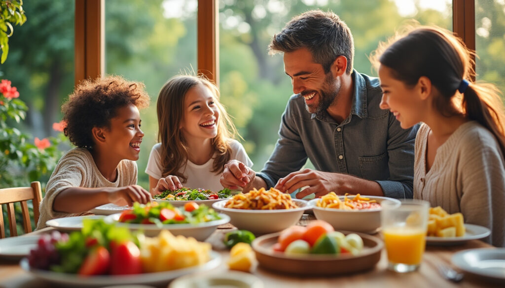 découvrez comment les repas en famille, souvent sous-estimés, contribuent au développement émotionnel, social et cognitif des enfants. apprenez l'importance de ces moments partagés pour renforcer les liens familiaux et favoriser une communication saine.